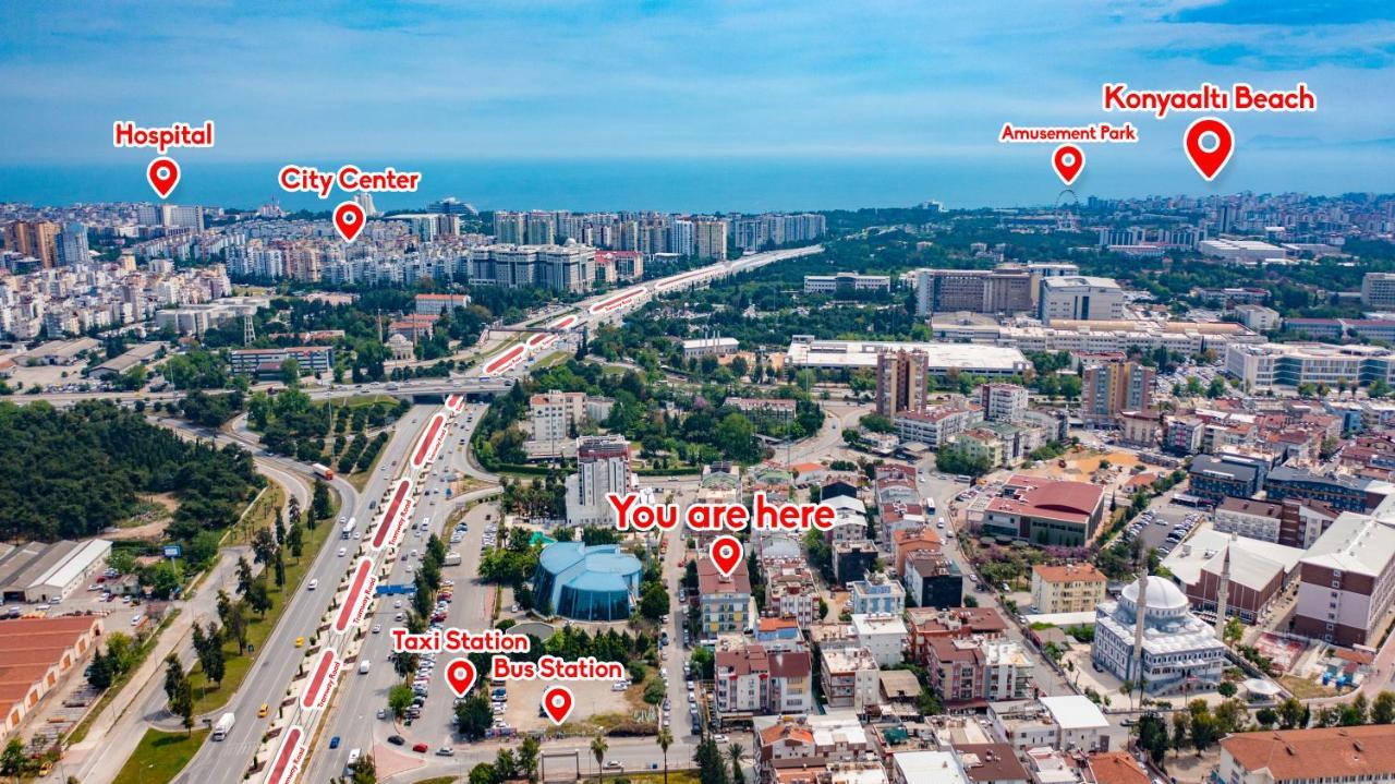 Cozy Flat Close To Konyaalti Beach '6' Antalia Esterno foto